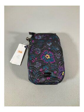 Lug Skeeter Mini 2 Convertible Crossbody Bag - Bohofloral Black, Butterfly Zip C